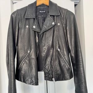 Madewell leather jacket